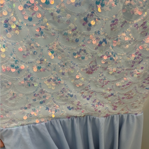 Sparkling Blue Costume Dress-women’s size large - Picture 11 of 15